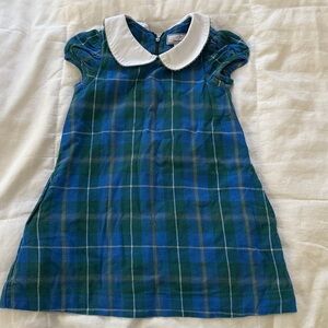 CPC Plaid Dress with Peter Pan Collar